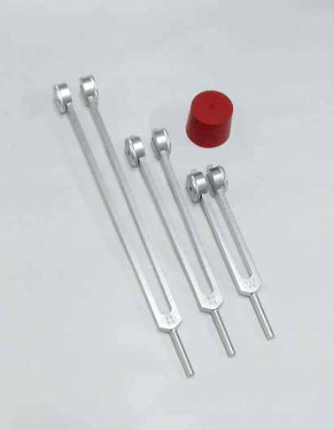 Otto (32, 64, 128 Weighted) Tuning Forks SET OF 3
