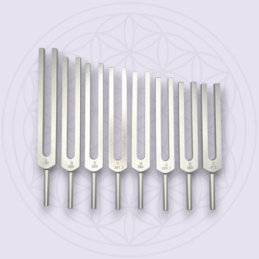 Harmonic Spectrum 8  Tuning Fork Set