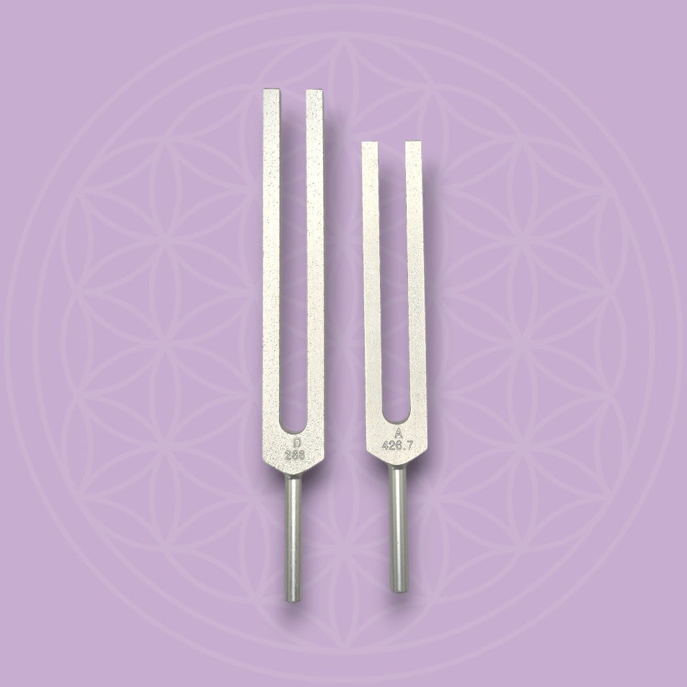 D & A Tuning Forks SET OF 2