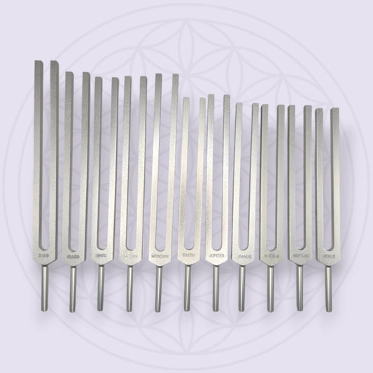 Cosmic Octave Planet 11 Tuning Forks Set