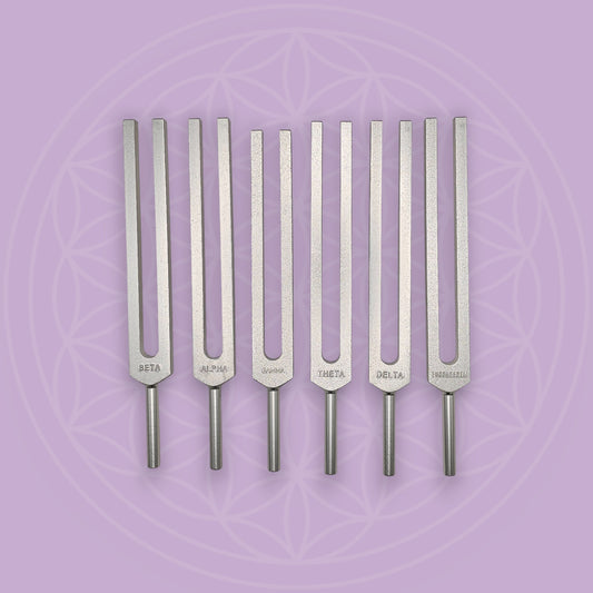 Brain Wave 6 Tuning Forks Set