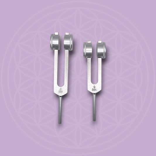 C & G Whole Body (Weighted) Tuning Forks SET OF 2